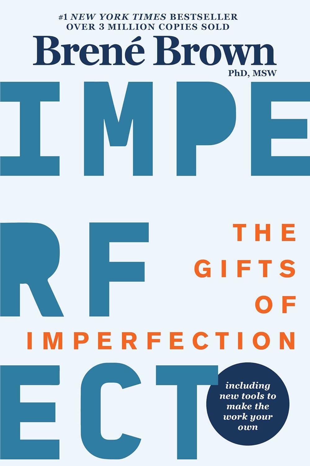 the gifts of imperfection by Brene Brown book cover